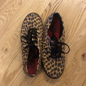 Leopard print Vans